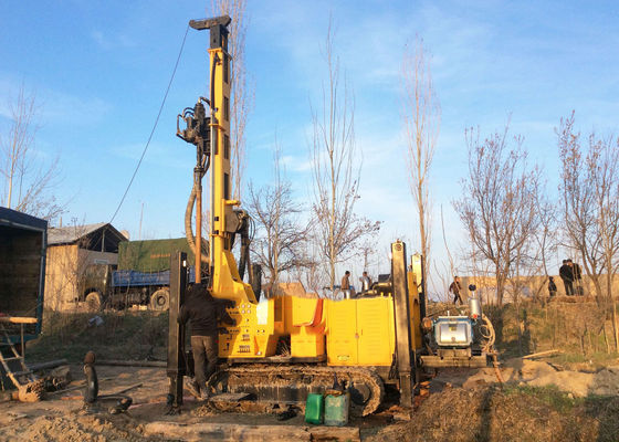 Buen precio Máquina de la plataforma de perforación del pozo de agua del agujero profundo de la correa eslabonada JK300 en línea